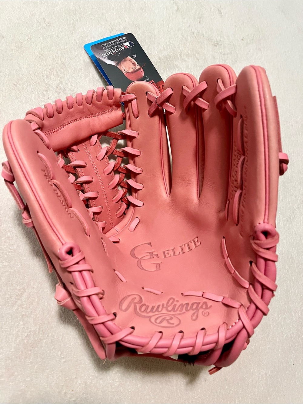 Rawlings 11.75” RHT Gold Glove Elite Trapeze Web Baseball Softball Glove Pink